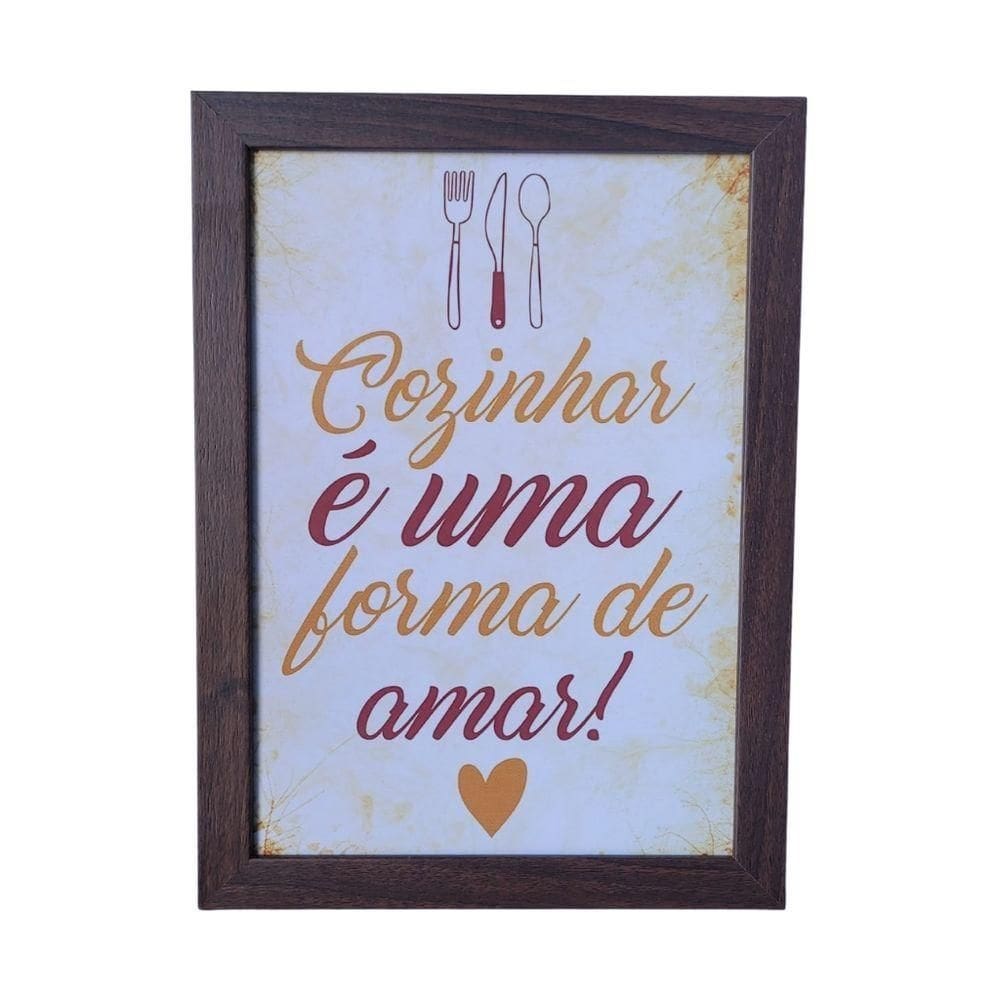 Quadro Decorativo Em Mdf Para Quarto/sala (33x24,5) Quadro 5