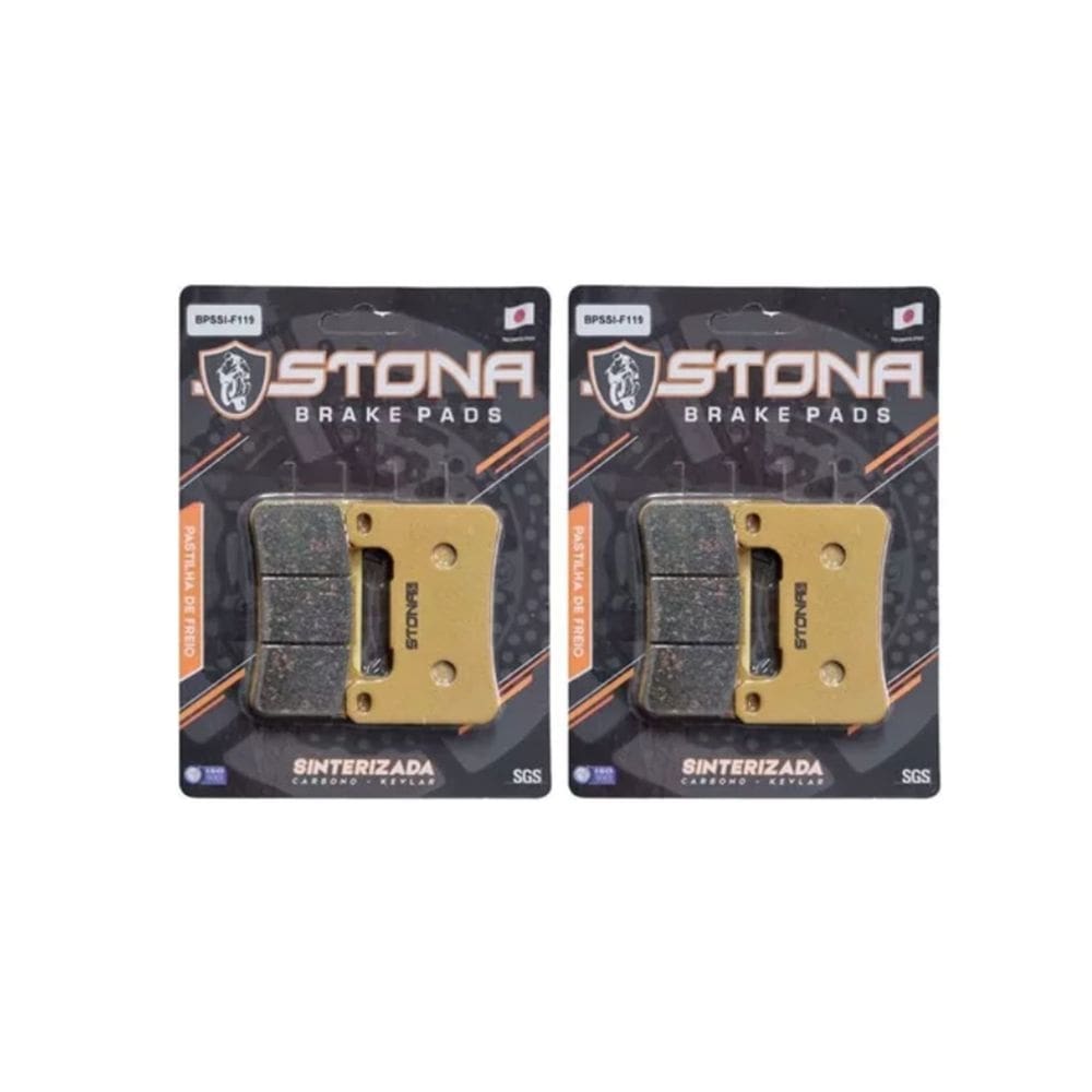Pastilha freio Stona p/ disco duplo diant Z 900RS Cafe 18-21