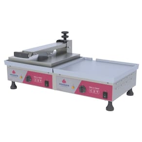 Grill Elétrica Dupla Progás 88cm Chapa de Alumínio com 1 Prensa 220V PRA-45E DUPLA 1P