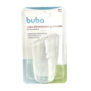 Copo alimentador graduado buba 15658 kit c/3 unid.