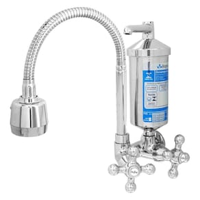 Torneira filtro tubo gourmet com copo metal c52 parede