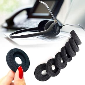 Espuma para headsets felitron e topuse 4.8cm - kit com 02