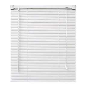Persiana horizontal pvc branca 100  l  x 160  a  cortina