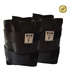 2x caneleira/ tornozeleira 7kg super premium