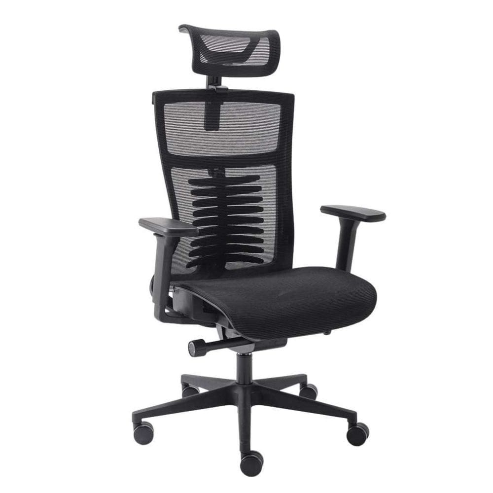 Cadeira de Escritorio Presidente NR17 Vertta Special Full Mesh Preto