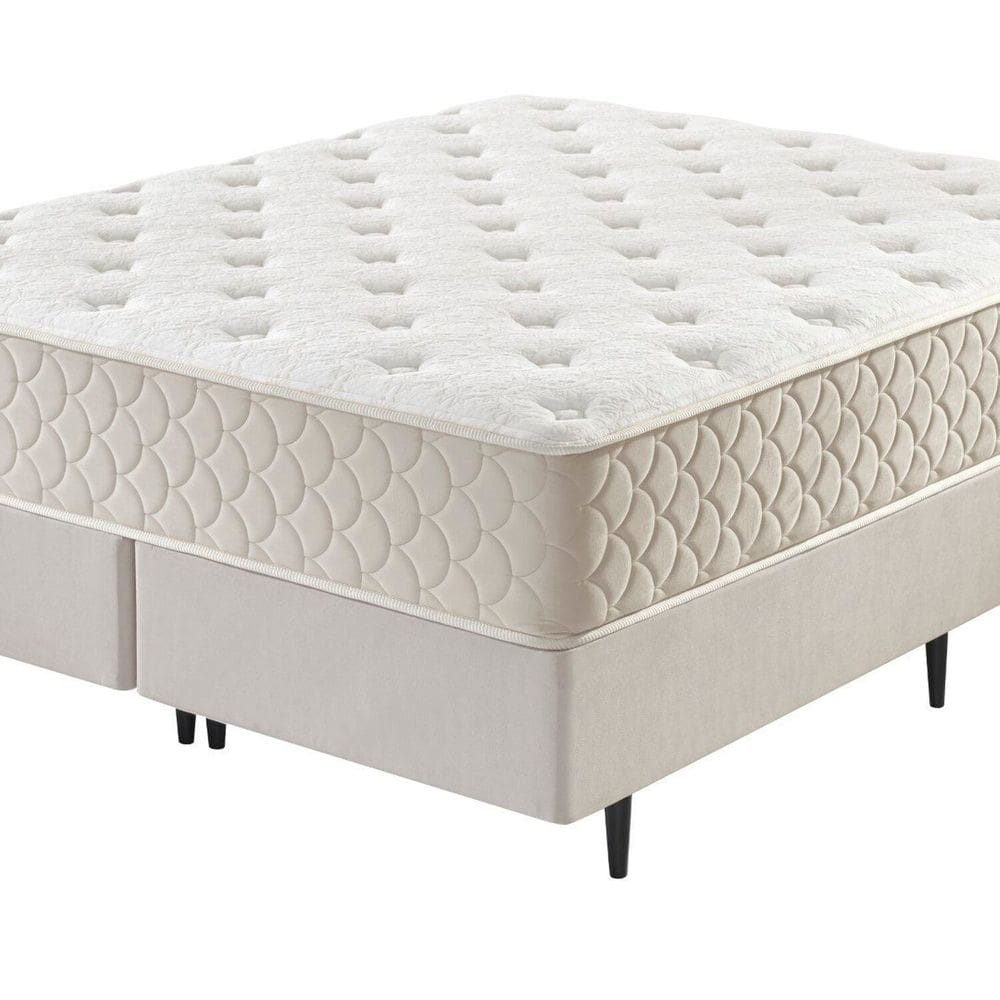 Colchão King 193x203x30cm Elevatto Cinza