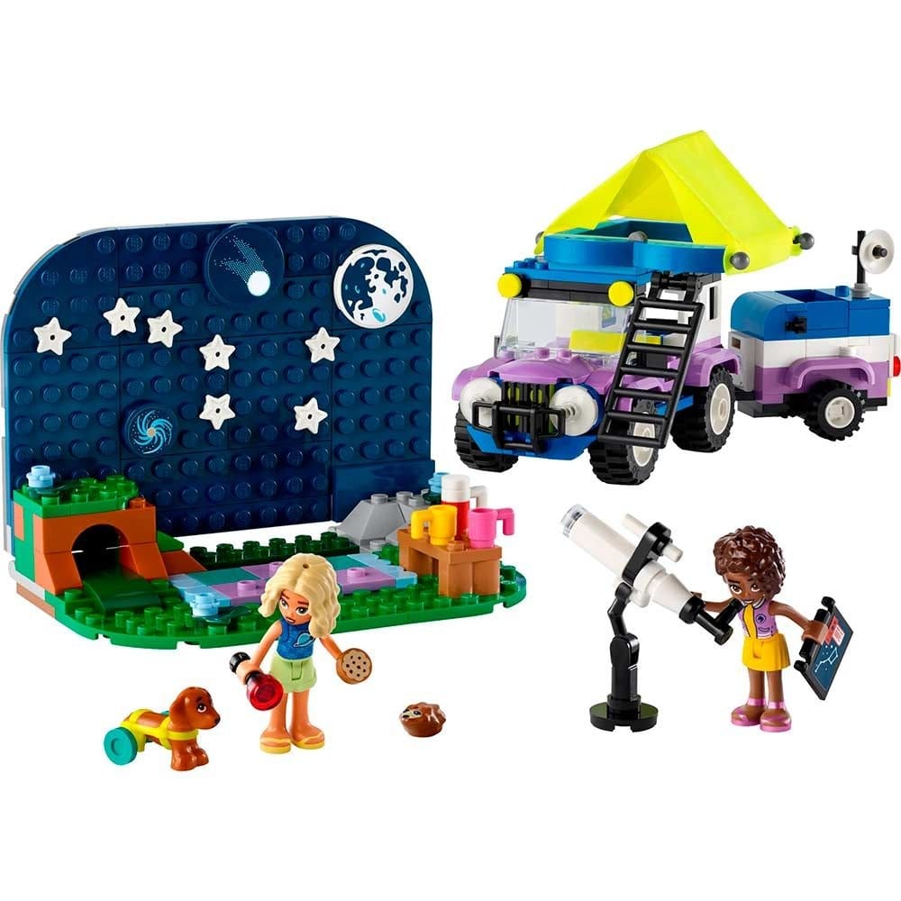 Blocos de Montar - Veículo de Acampamento de Observação Estelar - 364 peças - LEGO Friends