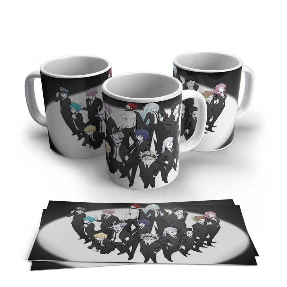 Caneca de Porcela Anime Black Cover Modelo 11