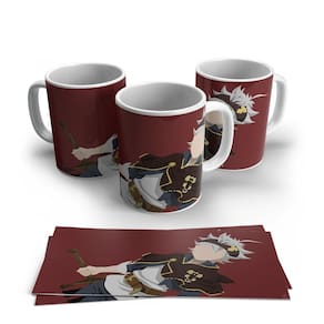 Caneca de Porcela Anime Black Cover Modelo 31