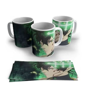 Caneca de Porcela Anime Black Cover Modelo 02