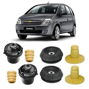 Kit coxim batente dianteiro traseiro meriva 2003 2004 2005
