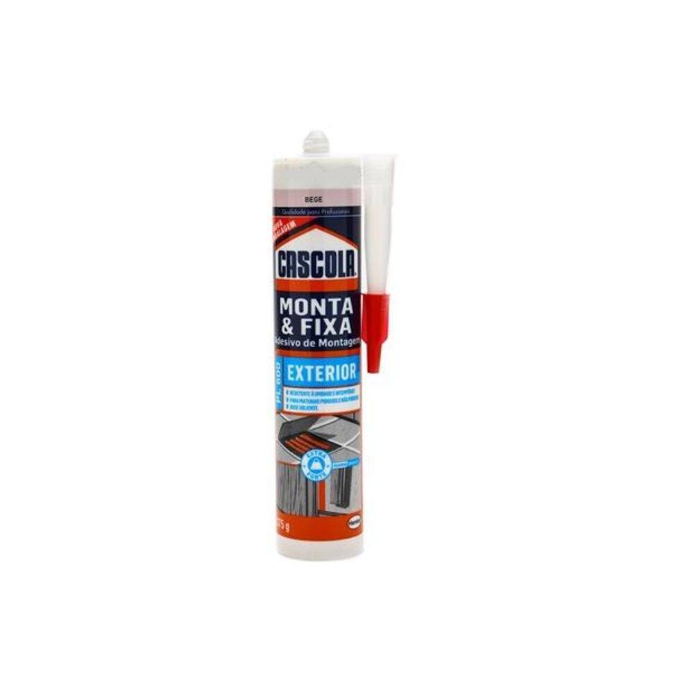 Cola monta e fixa externa pl600 cascola henkel 375g