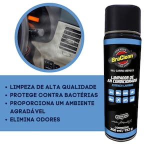 Limpa Ar Condicionado Higienizador Automotivo  300ml