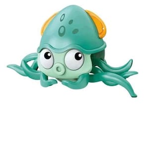 Polvo divertido anda agua chão 2 em 1 divertido corda puxa