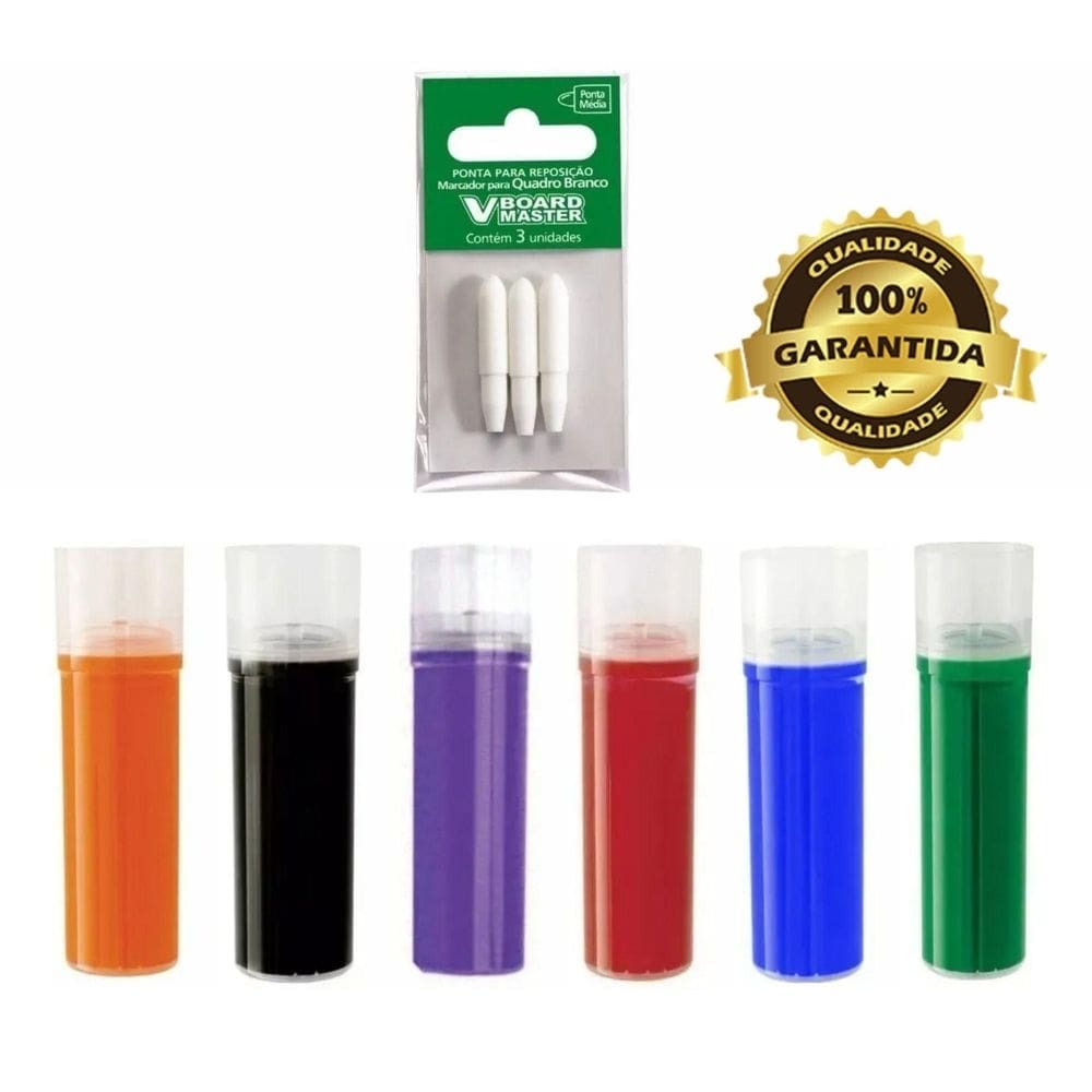 Refil p pincel marcador quadro branco + ponta pilot