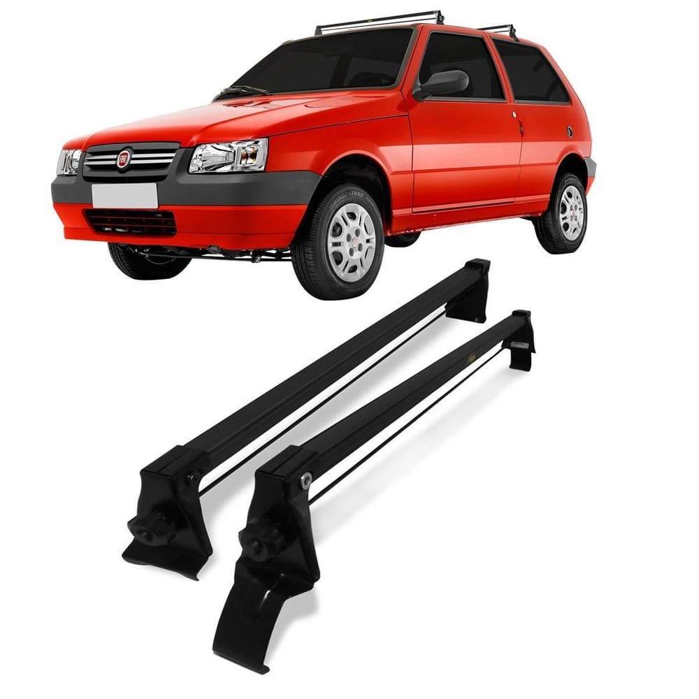 Rack de teto fiat uno mille 2 portas 1984 a 2013 vhip