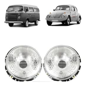 Par farol fusca kombi passat lente de vidro esq/dir novo
