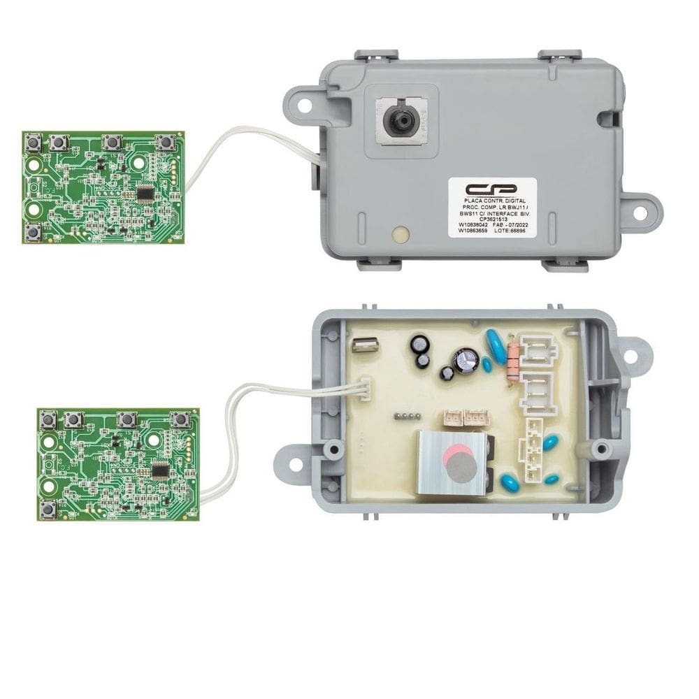 Kit placa compatível lavadora brastemp 11kg bwj11a bws11a