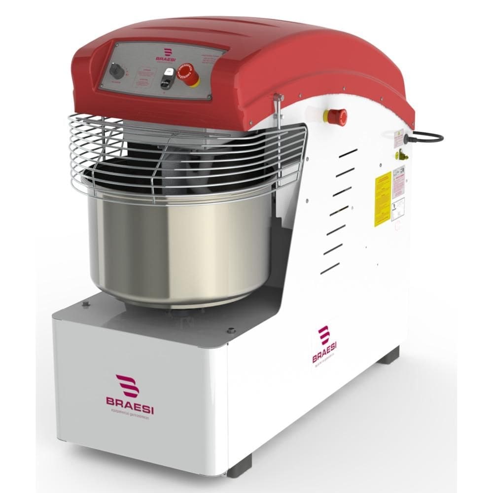 Amassadeira Espiral Braesi 25kg 2 Velocidades 220V AES-25 ST G2