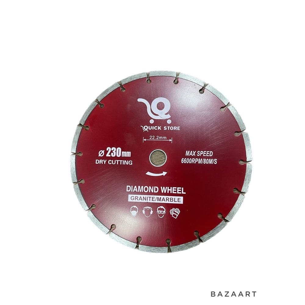 Disco De Corte Diamantado 9  Segmentado