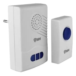 Campainha sem fio 36 toques led wireless bivolt 100m