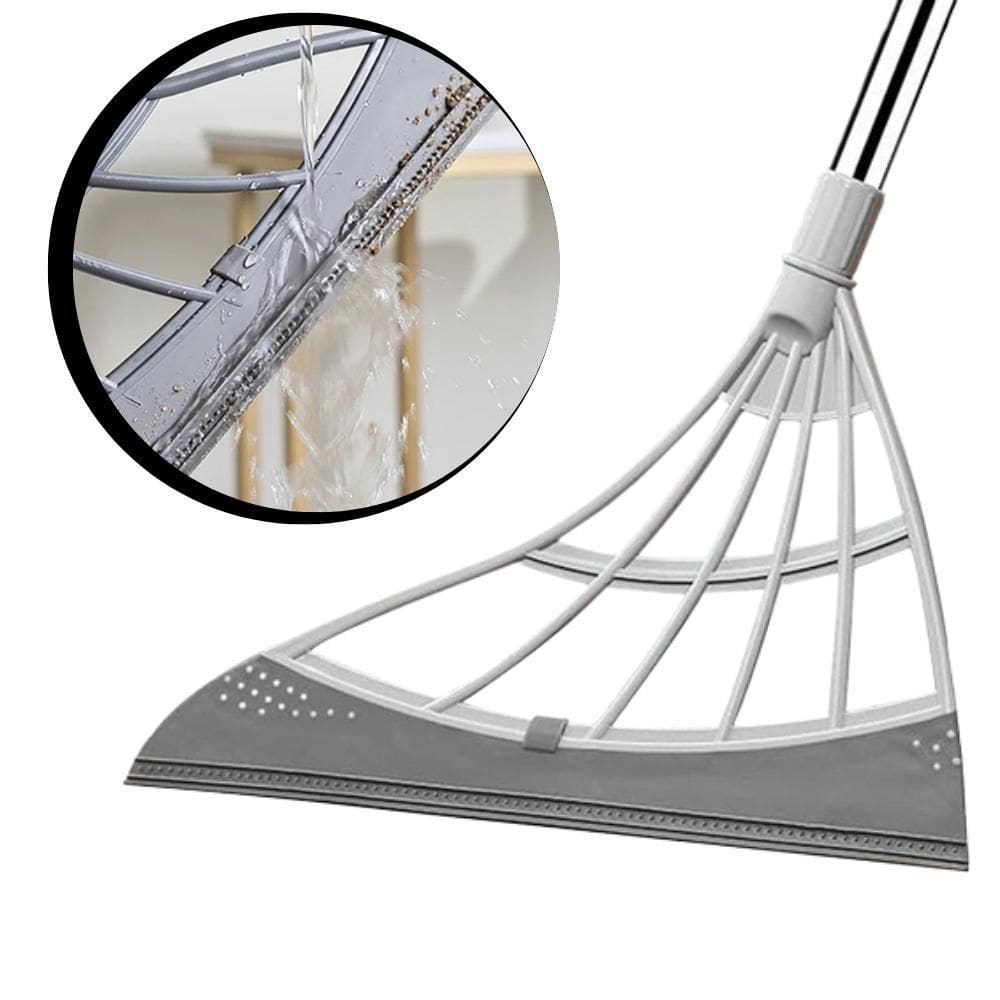 Vassoura mágica multifuncional ajustável silicone limpeza