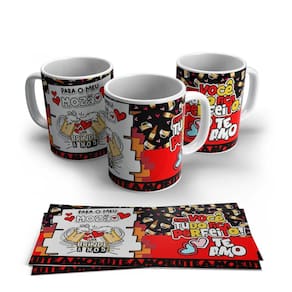 Caneca de Porcelana Dia dos Namorados Modelo 36