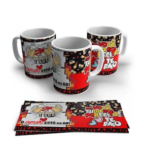 Caneca de Porcelana Dia dos Namorados Modelo 31