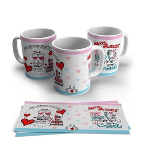 Caneca de Porcelana Dia dos Namorados Modelo 29
