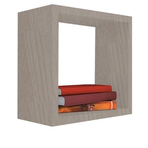 Nicho Decorativo 50x50x15 Cm Em Mdf Madeirado [F031]