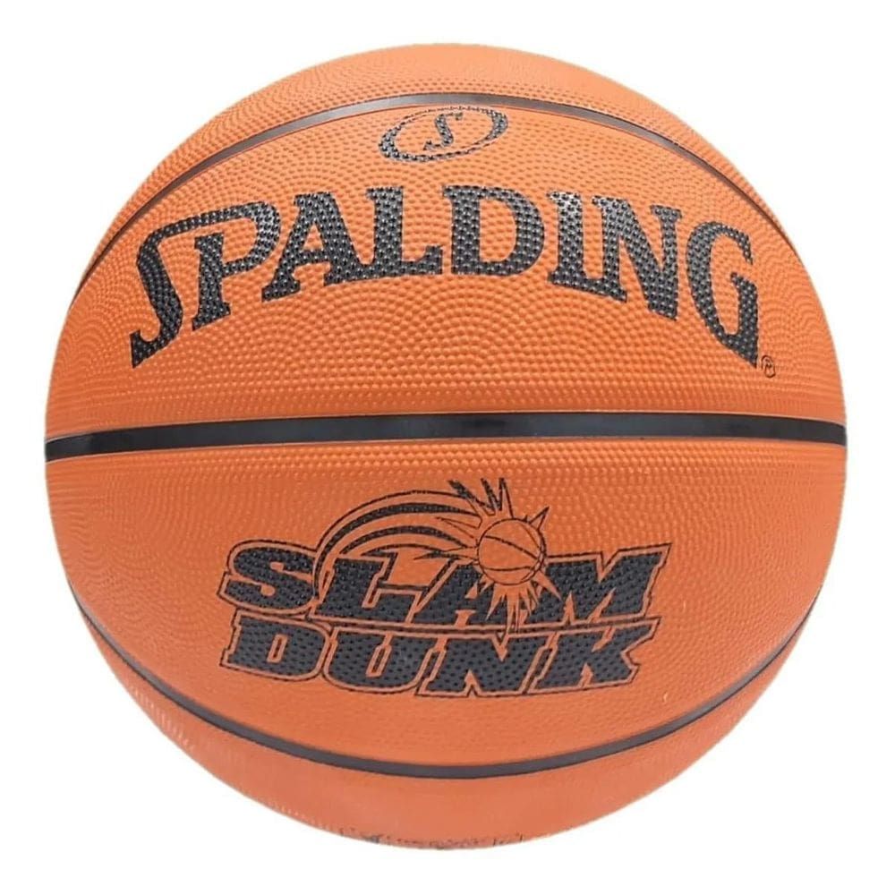 Bola de basquete spalding - slam dunk - laranja - tam 7