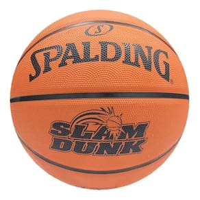 Bola de basquete spalding - slam dunk - laranja - tam 7