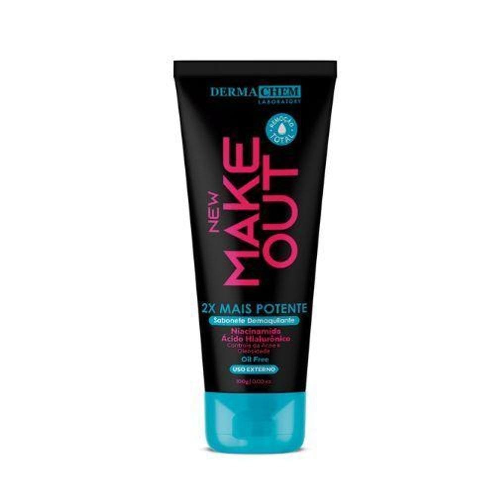 Sabonete demaquilante new make out 100ml - dermachem