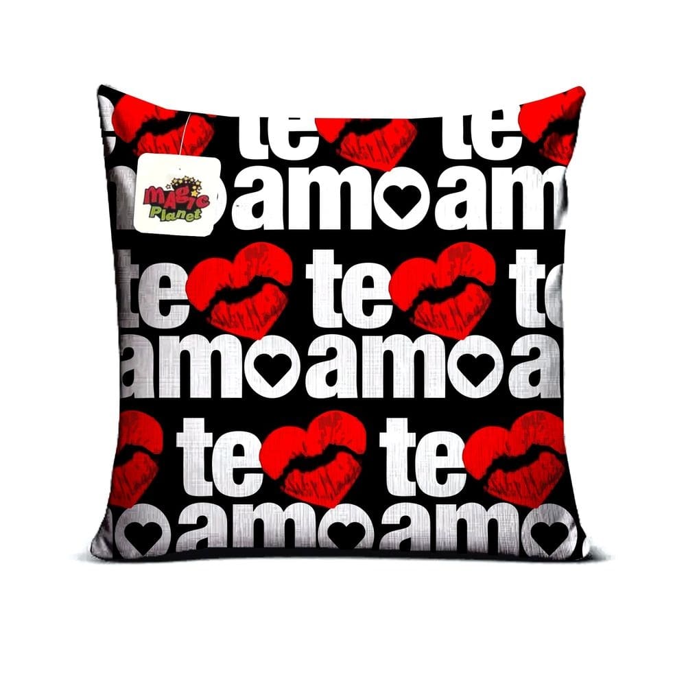 Almofada 40x40 Presente Dia dos Namorados Te Amo