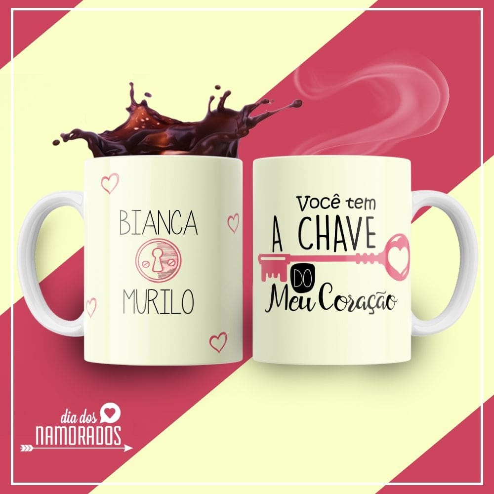 Canecas Coleção Dia dos Namorados