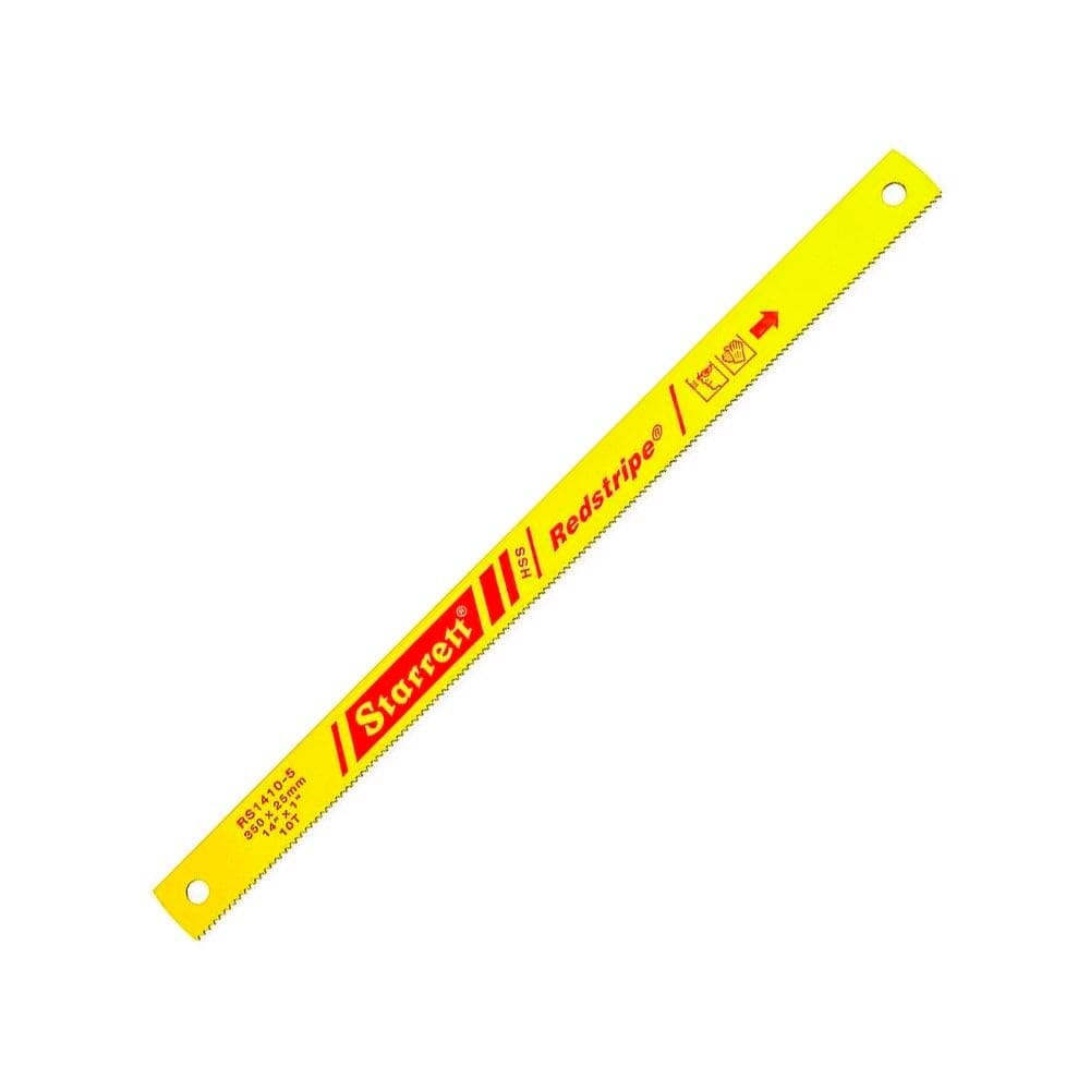 Lâmina Serra Máquina Aço Rápido RS Linha Métrica 10 Dentes 350x25x1,25x8,50mm - Starrett RS-1410-5