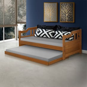 Sofá Cama Atraente Moveis Imbuia