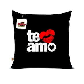 Almofada 40x40 Eu Te Amo Kiss Presente Dia dos Namorados