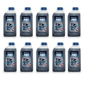 Óleo 2 Tempos Husqvarna Pro Kit Com 10 Unidades De 500ml