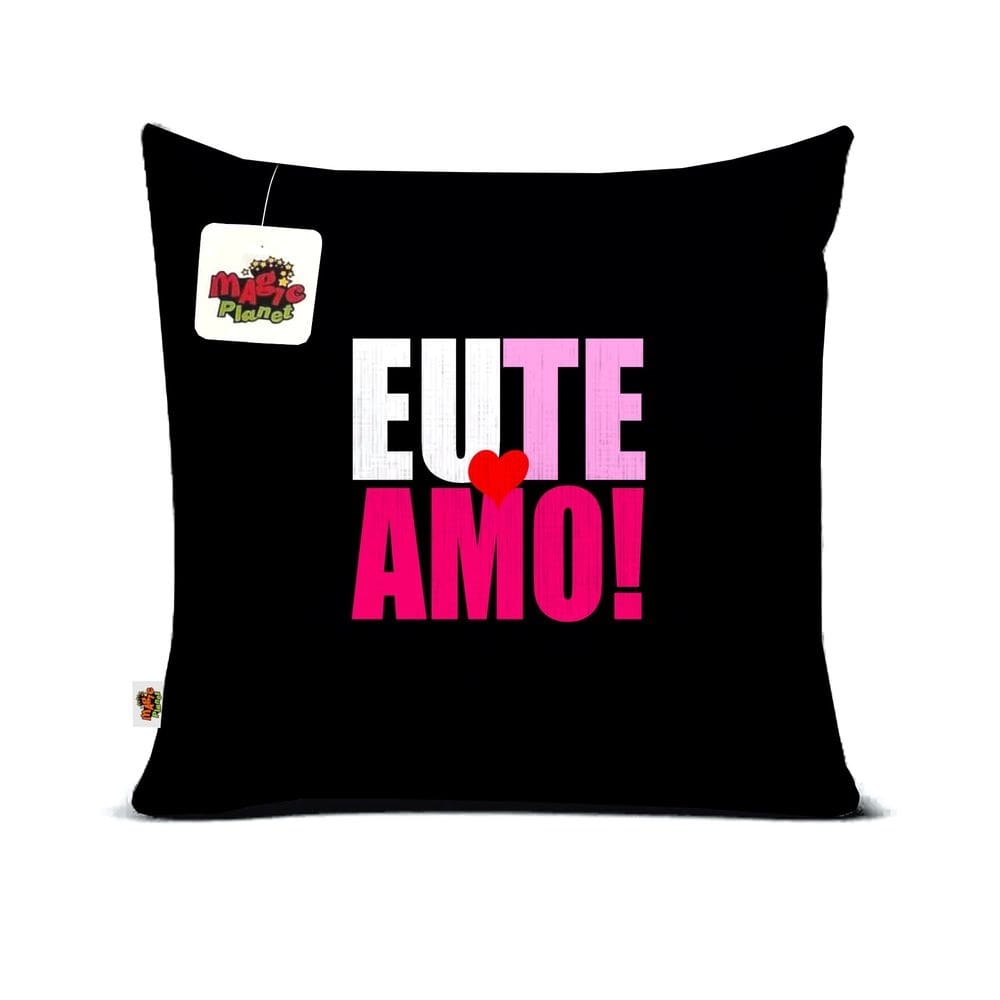 Almofada 40x40 Eu Te Amo Presente Dia dos Namorados