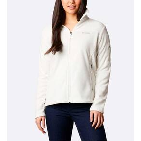 Jaqueta Columbia Fast Trek II Fleece Plus Size Feminina Branca