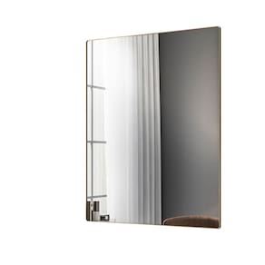 Espelho Decorativo Star Com Moldura Dourado