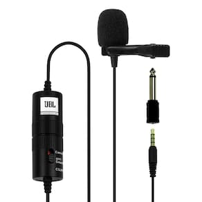 Microfone Lapela com Bateria JBL CSLM20B