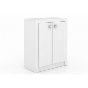 Balcão Para Escritório 2 Portas Me4103 Branco - Tecno Mobili