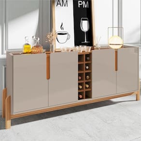 Aparador Adega Celtic Off White Cedro
