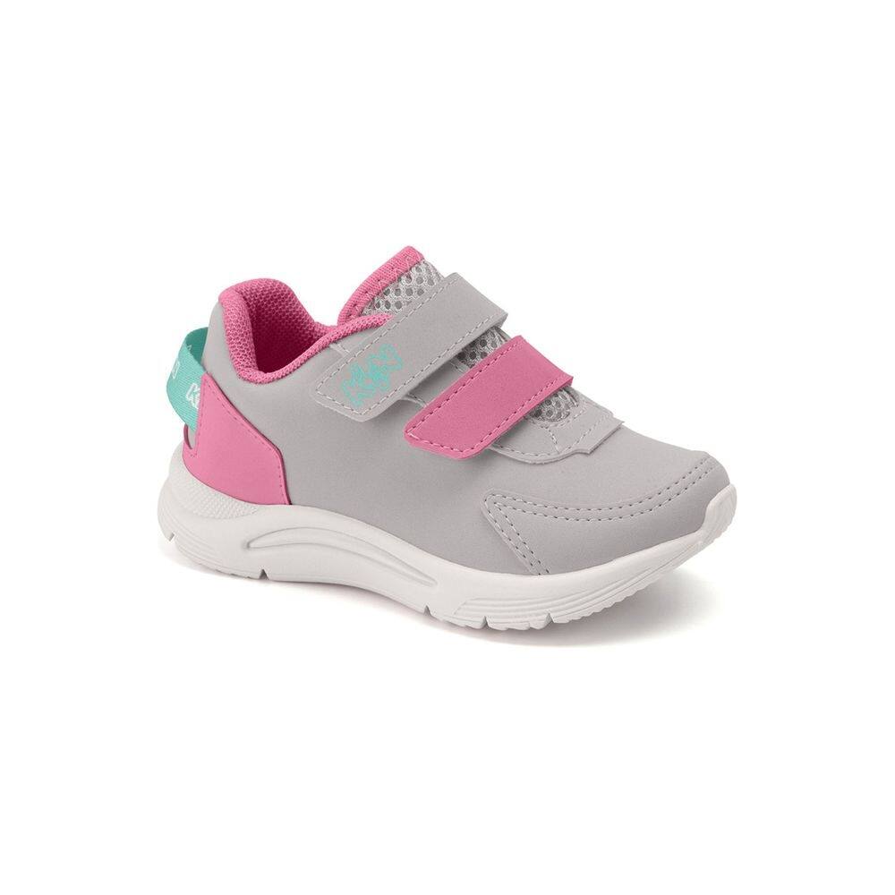 Tênis Klin New Sport Cinza/Rosa Imperdível Cód: 78