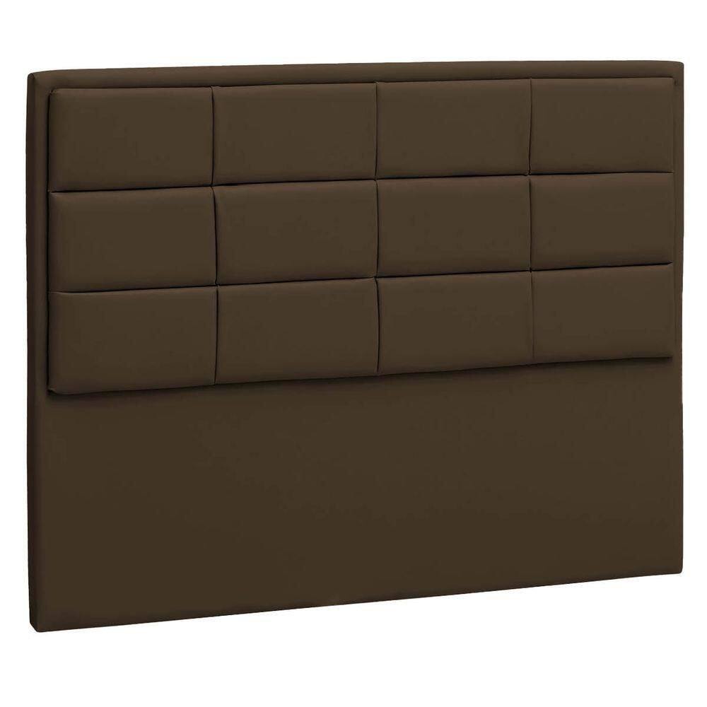 Cabeceira Queen Tallin P04 160 Cm Suede Marrom