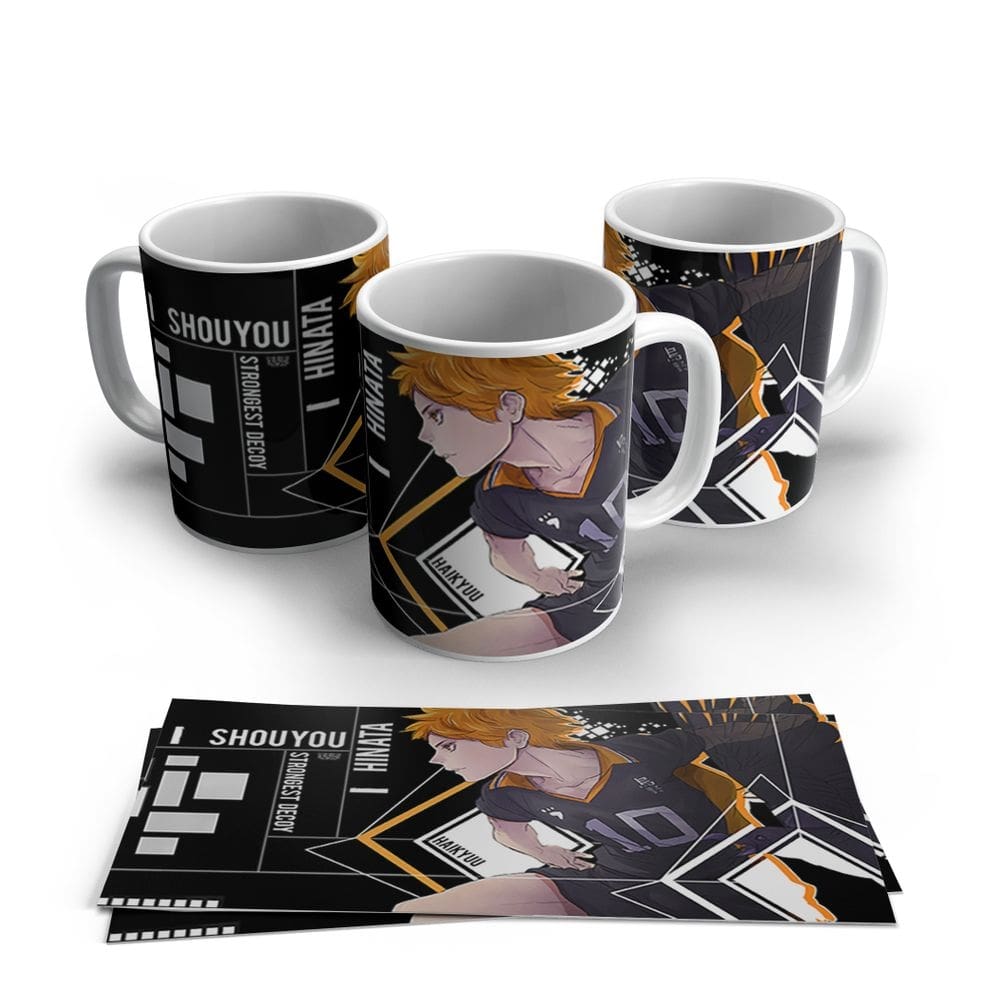 Caneca de Porcelana Haikyuu Anime Mangá 20