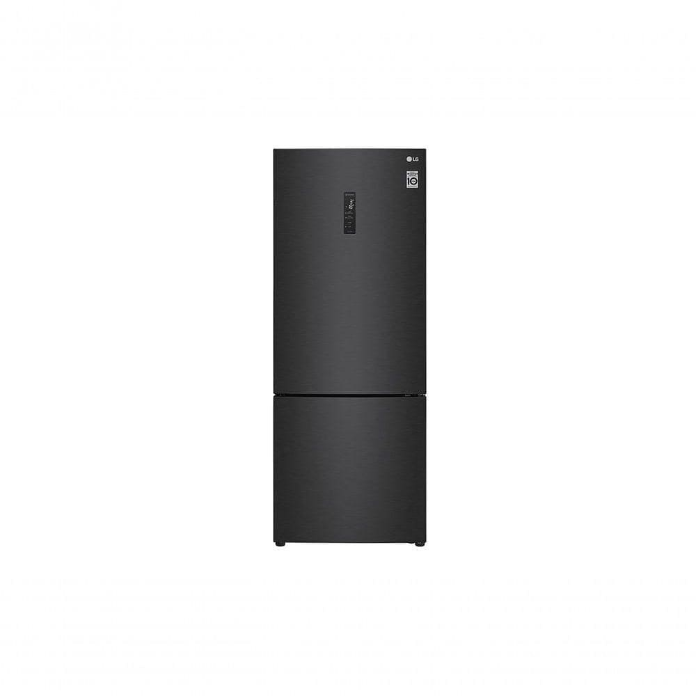 Geladeira Smart LG Frost Free Inverter 451L Inverse Black Inox GC-B569NQL 127V