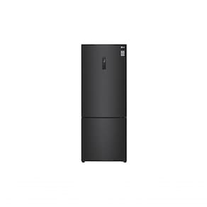 Geladeira Smart LG Frost Free Inverter 451L Inverse Black Inox GC-B569NQL 127V